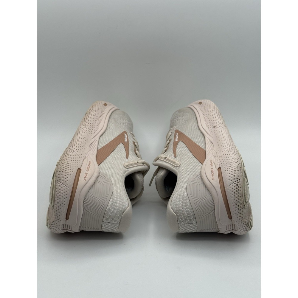 Brooks Ghost Max Crystal Grey Tuscany Women's Shoes Cushion Sneakers Size 11 - Picture 6 of 13